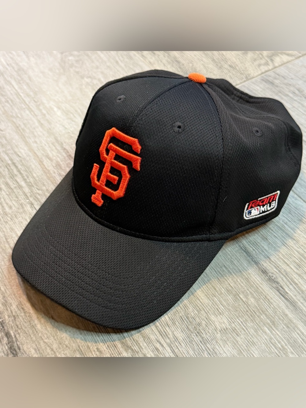 OC Sports San Francisco Giants MLB Hat Black And Orange